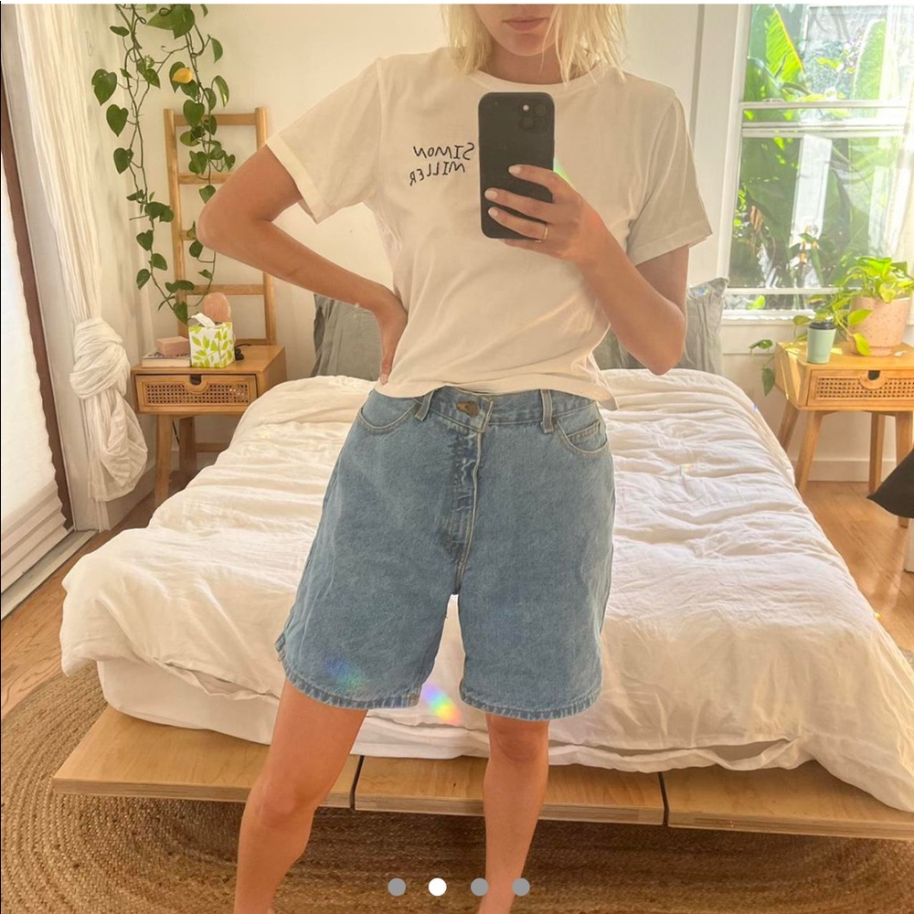 Vintage denim shorts